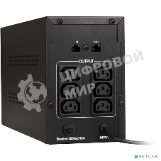 Источник бесперебойного питания ExeGate SpecialPro UNB-1500.LED.AVR.C13.RJ 1500VA/950W, LED, AVR, 6*IEC-C13, RJ45/11, черный