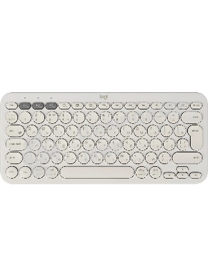 Клавиатура беспроводная Logitech K380, Bluetooth, белый