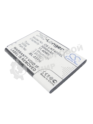 Аккумулятор CameronSino CS-LKF400XL BL-53YH для LG G3 Stylus D690 3.8V, 3000mAh, 11.40Wh