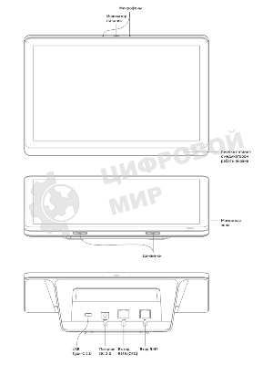 Видеотерминал Sber SDCP-10-001