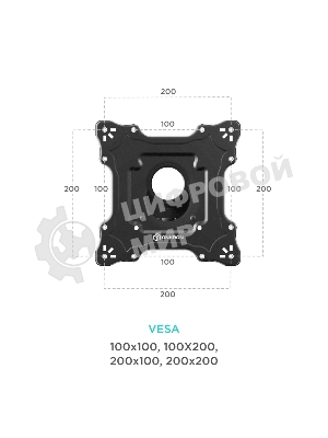 Кронштейн ONKRON M4S для телевизора 17
