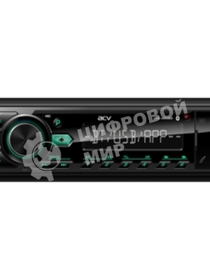 Автомагнитола ACV AVS-401UBG, 1 DIN, Bluetooth, USB Type-A, AUX