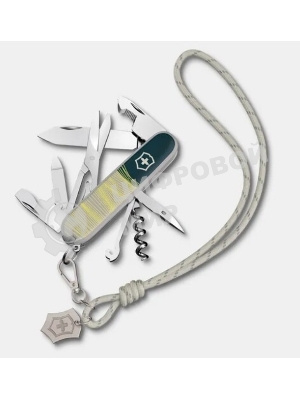 Нож перочинный Victorinox Companion New York Style (1.3909.E223) 91мм 16функц. зеленый с чехлом подар.коробка