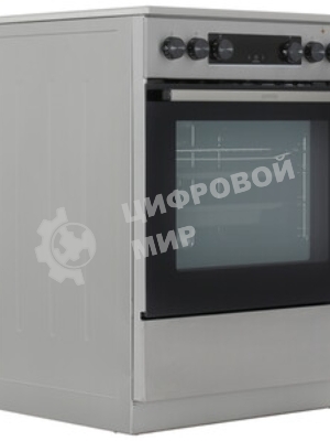 Плита электрическая Gorenje GECS6C70XC серебристый, конфорок 4 электрических, духовка 71 л, 60 см x 85 см x 60 см