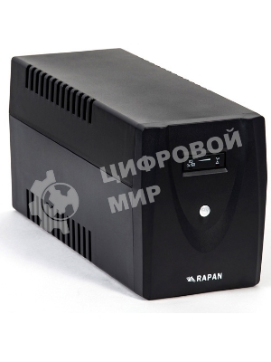 Источник бесперебойного питания RAPAN-UPS 2000 220В 2000В.А/1200Вт меандр АКБ 2х7А.ч интерактивный Бастион 735