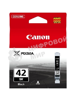 Картридж струйный CLI-42 BK (6384B001) для Canon PIXMA PRO-100, черный, 900 стр.