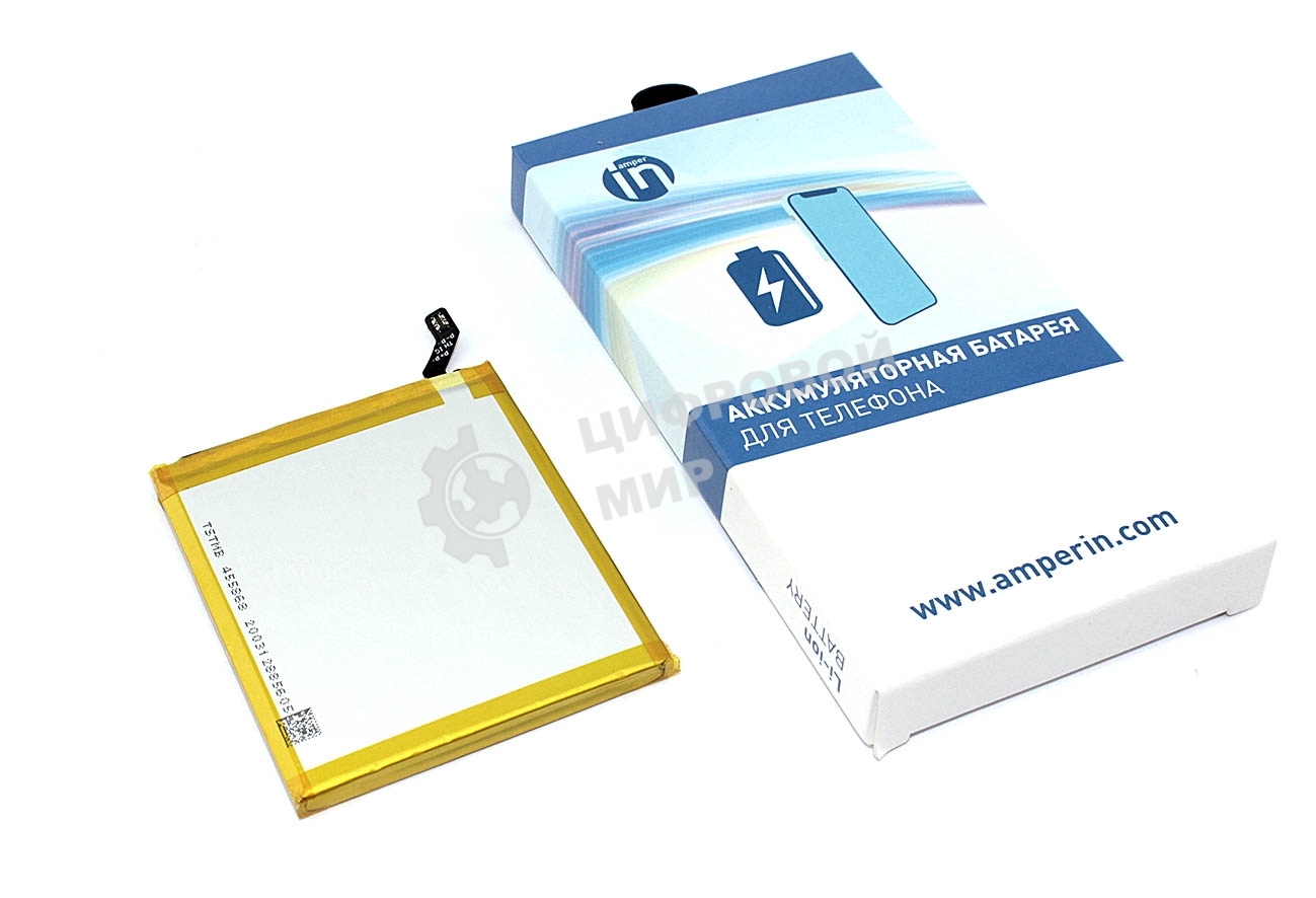 Аккумуляторная батарея Amperin для Xiaomi Mi 5s (BM36) 3100mAh 3,85V