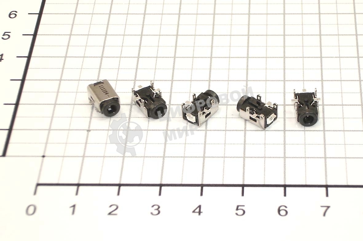 Разъем для ноутбука PJ061 Asus Eee PC 1104 1003 1004 1008 1101 1201 1215 1015 VER-1