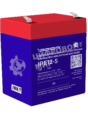 Батарея для ИБП Ippon IPE12-5, 12В, 5А·ч