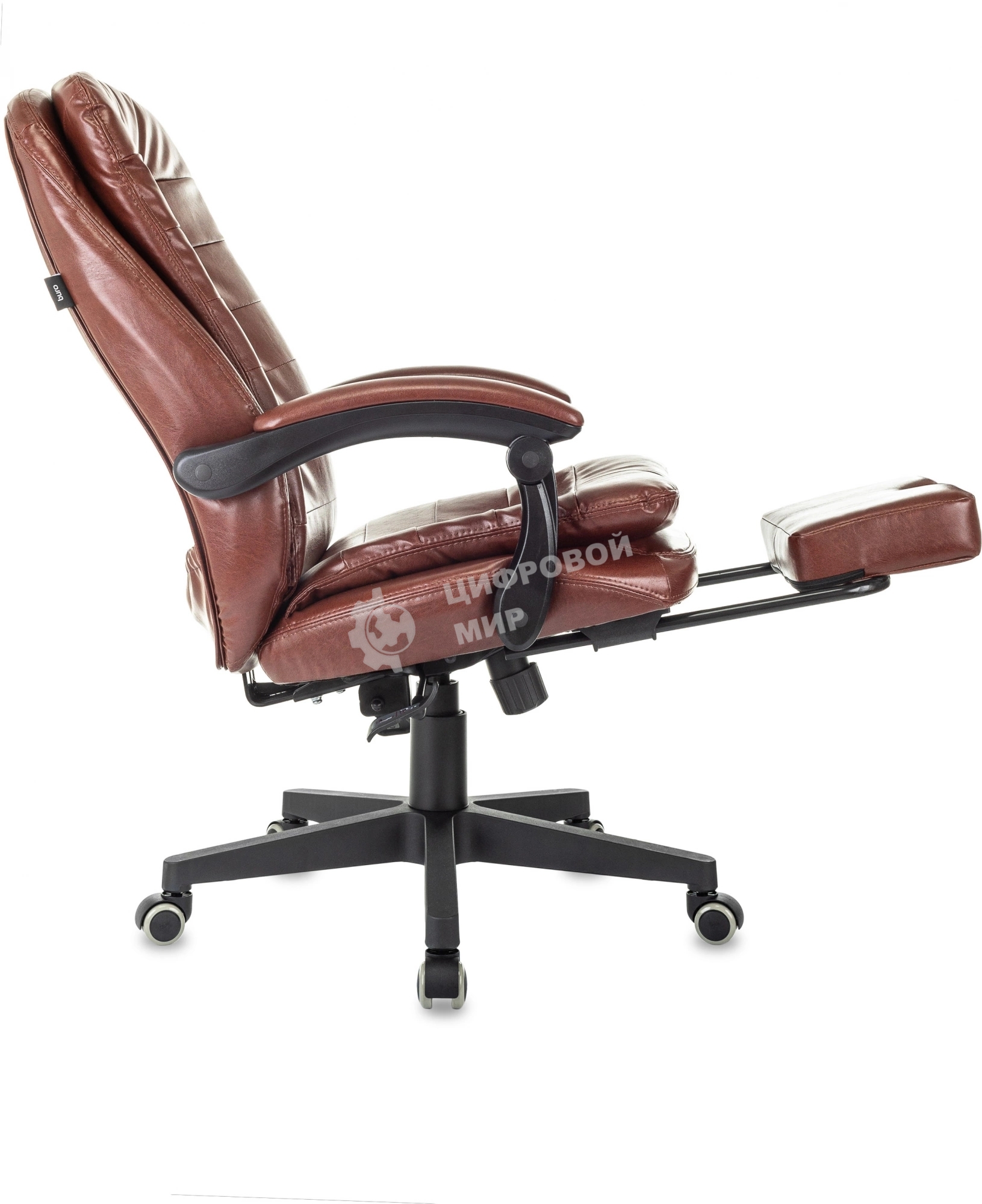 Кресло руководителя Бюрократ T-9950MSG-F/BROWN-PU