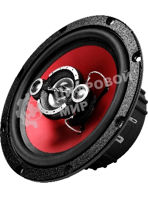 Колонки автомобильные Ural DDB AS-D1741 190Вт 16см (6.5дюйм) (ком.:2кол.) коаксиальные четырехполосные