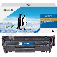 Картридж лазерный G&G GG-Q2612XL черный (6000стр.) для HP LJ 1010/1012/1015/1018/1020/1022/1022n/1022nw/3015/3020
