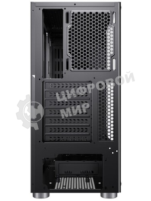 Компьютерный корпус Accord 3407 черный без БП ATX 2xUSB 2.0 2xUSB 3.0 audio bott PSU