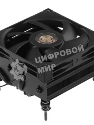 Кулер для процессора DEEPCOOL AN400 черный 92мм алюминий+медь 2900rpm 31db 4-pin 150W 52,5мм