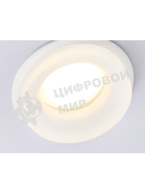 Светильник Ambrella light TN1302 WH/FR белый/белый матовый MR16 GU5.3 D80*42
