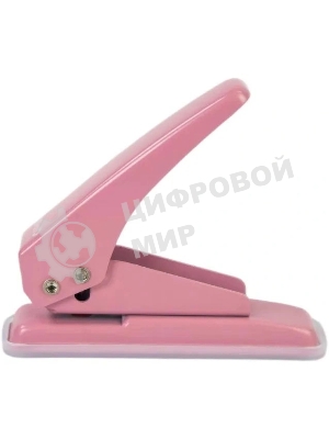 Дырокол Kw-Trio 09190PINK, до 20 листов, металл розовый, отверстий: 1