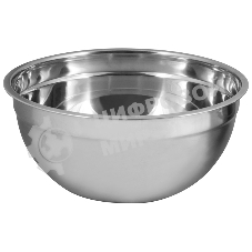 Миска из нерж стали, модель BOWL-RING-26, р-р 26x12 см, объем - 4 л, тм Mallony