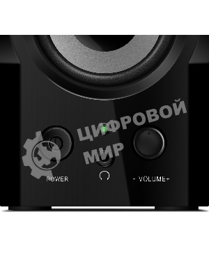 Акустическая система SVEN SPS-606, черный, акустическая система 2.0 (мощность 2x3 Вт(RMS))