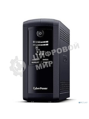 Источник бесперебойного питания CyberPower VP700ELCD Line-Interactive 700VA/390W USB/RS-232/RJ11/45 (4 EURO)