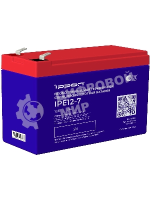Батарея для ИБП Ippon IPE12-7, 12В, 7А·ч