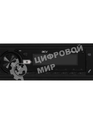 Автомагнитола ACV AVS-401UBR, 1 DIN, Bluetooth, USB Type-A, AUX