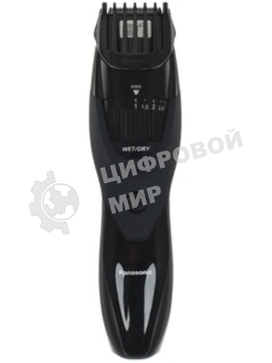 Триммер Panasonic ER-GB42-K520 для стрижки бороды и усов, работает от аккумулятора, черный
