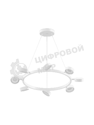 Корпус светильника C9195/8 SWH белый песок D690*1200mm GX53/8