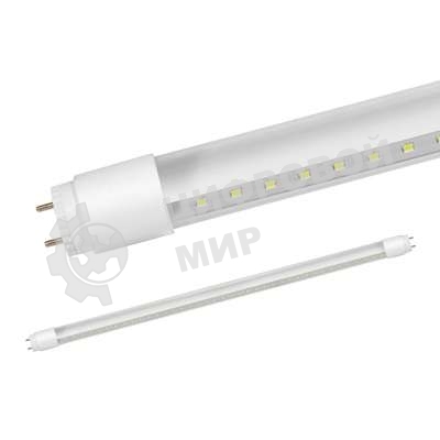Лампа светодиодная LED-T8R-П-PRO 10Вт 230В G13R 6500К 800Лм 600мм прозр. поворотная IN HOME 4690612030944