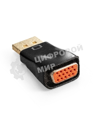 Переходник DisplayPort-VGA ExeGate EX-DPM-VGAF (20M/15F)