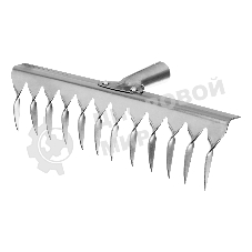 Грабли Сибртех 12-зубые витые, 290 мм, нерж. сталь, без черенка