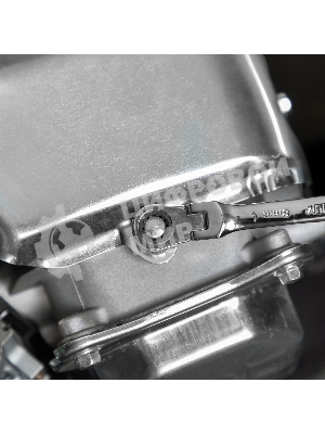 Набор ключей комбинированных Matrix, трещоточных шарнирных 11шт.