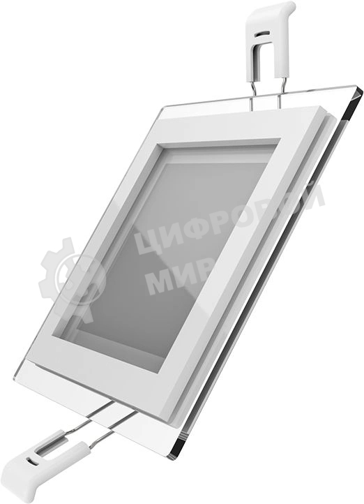 Светильник Gauss 6Вт 3000K цв.св.:белый теплый белый