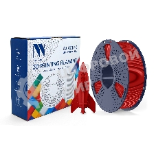 Филамент NVPrint PLA High Speed Red для 3D печати диаметр 1.75мм длина 330 метров масса 1 кг