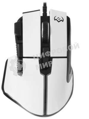 Мышь проводная SVEN RX-G990 белый, 12400 dpi, USB, кнопки - 9