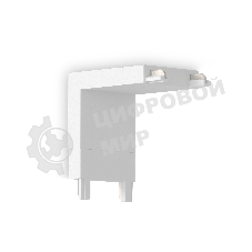 Коннектор внутренний для накладного шинопровода IP20 48V 26*26*26 GV1103 WH белый угловой
