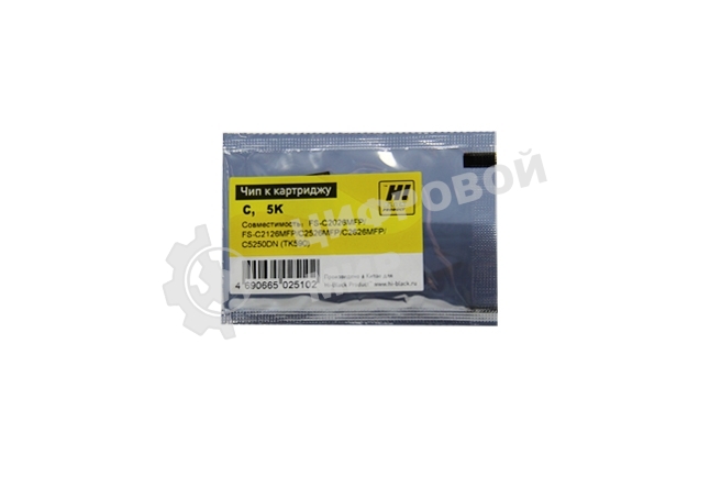 Чип Hi-Black к картриджу Kyocera Mita FS-C2026/C2126MFP/C5250DN, C, TK-590, 5К