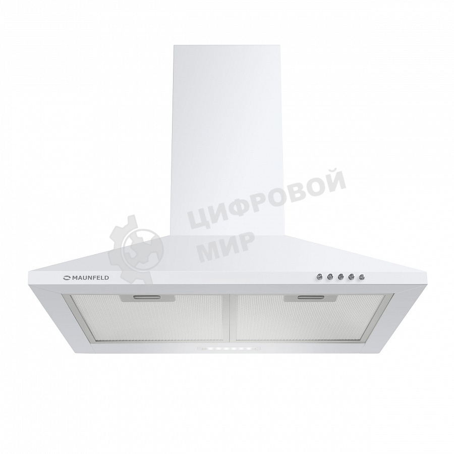 Вытяжка купольная Maunfeld Cork 60, белый, 60 см, 620 куб. м/ч, 47 дБ