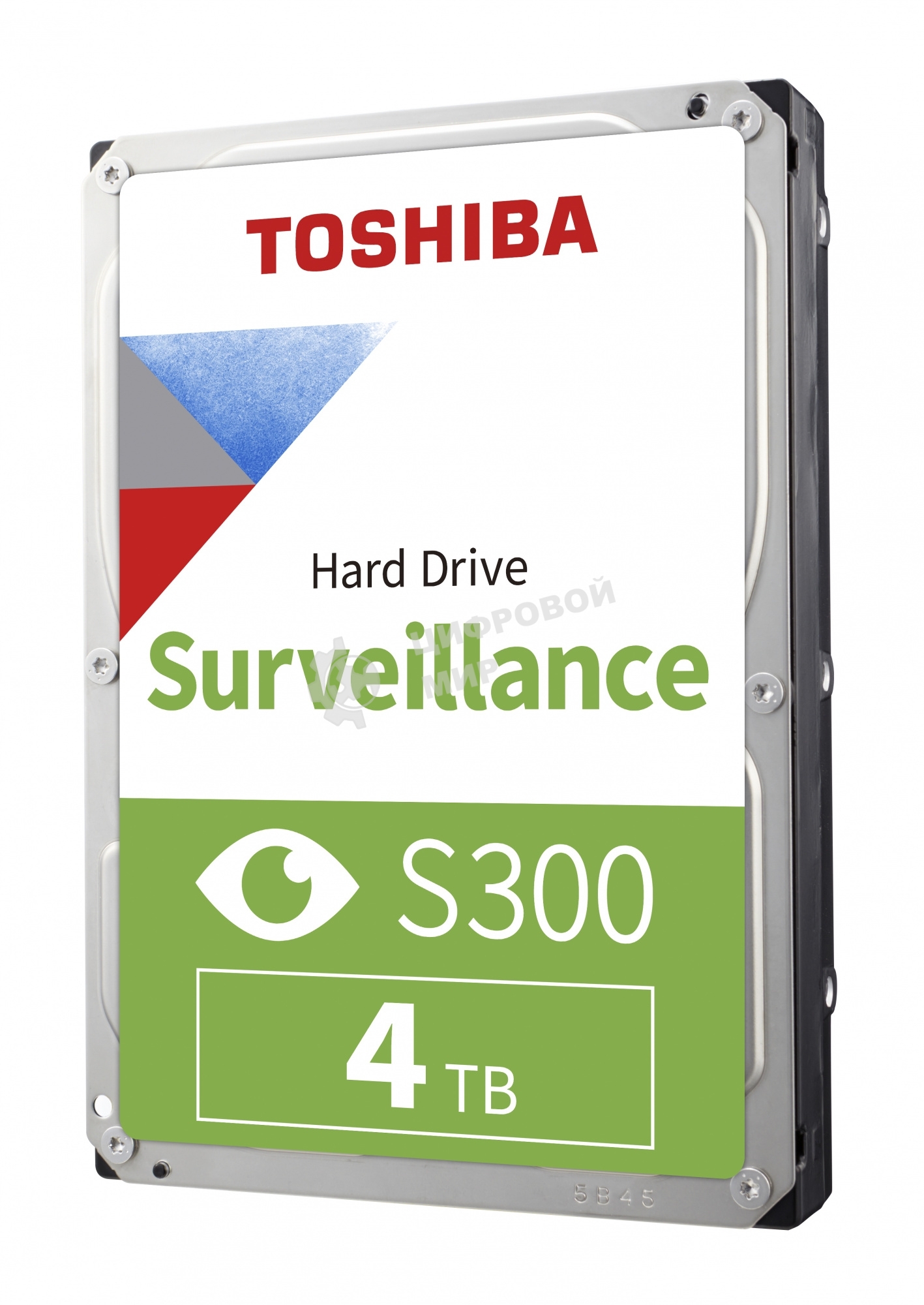 Жесткий диск Toshiba HDD SATA3 4Tb Surveillance S300 (SMR) 5400 256Mb (analog HDWT740UZSVA)