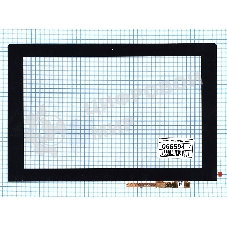 Сенсорное стекло (тачскрин) для Lenovo Yoga Book YB1-X90L черное