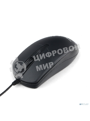 Мышь проводная Гарнизон GM-220 черный, 1000 dpi, USB, кнопки - 3