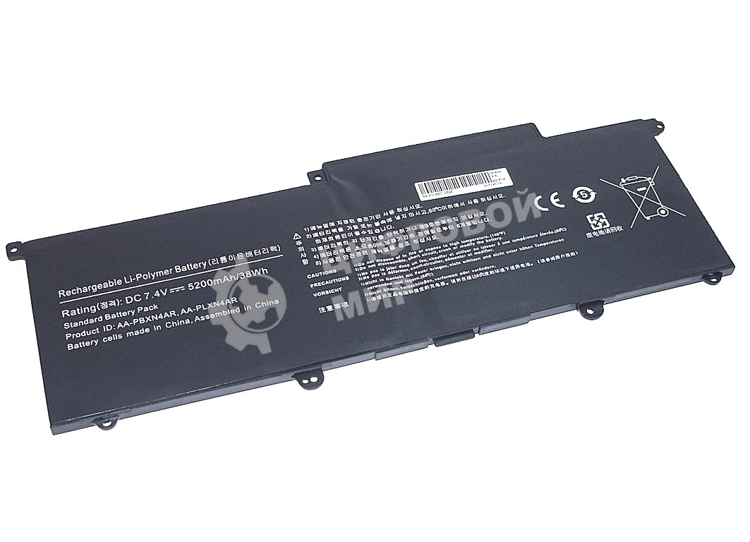 Аккумуляторная батарея для ноутбука Samsung 900X3C 7.4V 5200mAh OEM черный
