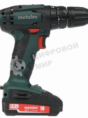Дрель-шуруповерт Metabo SB 18 602245560, 18 В, 2 Ач, 48Нм, щеточный, ударный