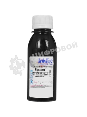 Чернила Epson R200/R270 (InkTec) T0821, BK, 0,1л