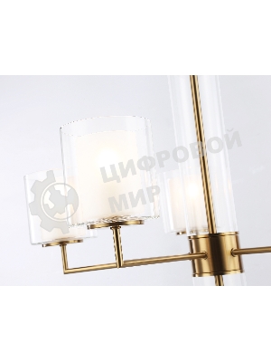 Люстра Ambrella light LH56011/5 BS/FR латунь/белый матовый E14*5 max 40W D640*1260