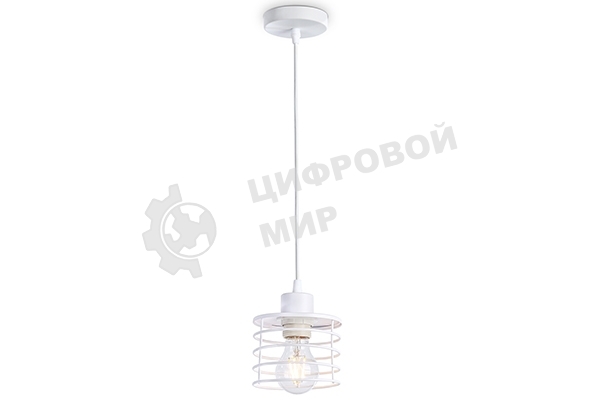 Светильник Ambrella light TR8065 WH белый E27 max 40W D120*950