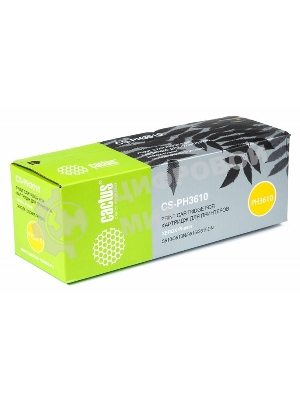 Картридж лазерный Cactus CS-PH3610 (106R02721) черный (5900 стр.) для Xerox Phaser 3610/3610N/3615/3615DN