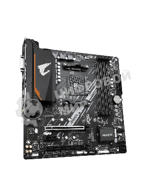 Материнская плата Gigabyte B550M AORUS ELITE, AM4, AMD B550, 4xDDR4, 4xSATA, 2xM.2, 1xPCI-E 4.0 x16, 1xPCI-E 3.0 x4, 1xPCI-E x1, 1xHDMI, 1xDVI-D, 1x 1Gb LAN, 4xUSB-A 2.0, 4xUSB-A 3.2 Gen 1, 3x3.5 мм, 7.1, Micro-ATX