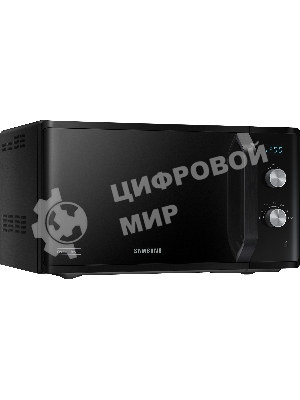 Микроволновая печь Samsung MS23K3614AK черный, 23 л, 800 Вт, переключатели - поворотный механизм