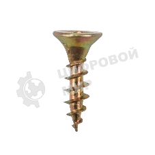 Саморез универсальный Kranz 4х16, желтый цинк, короб (200 шт./уп.)