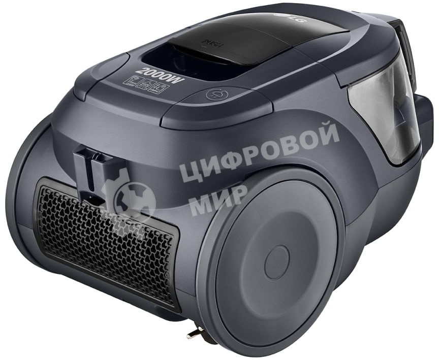 Пылесос LG VC5420NHTG серый, 380/2000 Вт, уборка сухая, пылесборник контейнер, 1.3 л